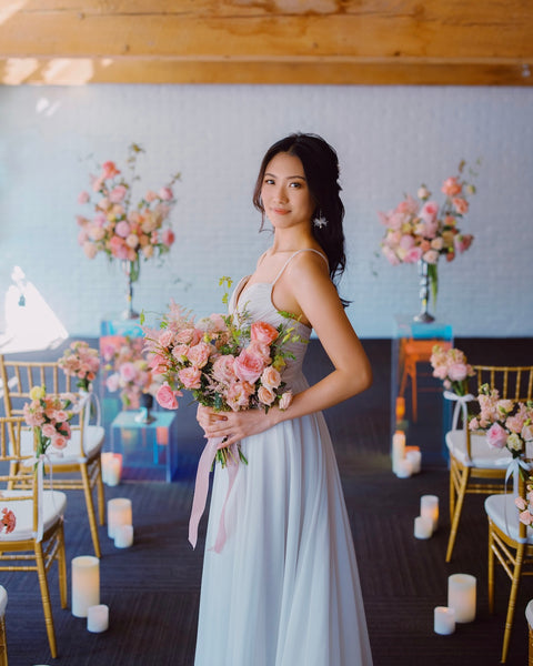 Garden-style Bridal & Bridesmaid Bouquet