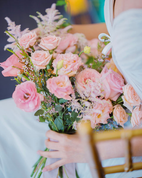 Garden-style Bridal & Bridesmaid Bouquet