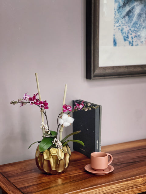 Mini Gilded Orchid