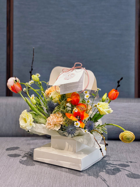 Designer's Choice Flower Handbag