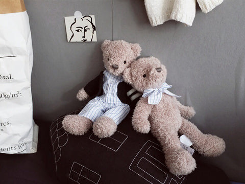 Preppy Teddy Friends (A Pair)