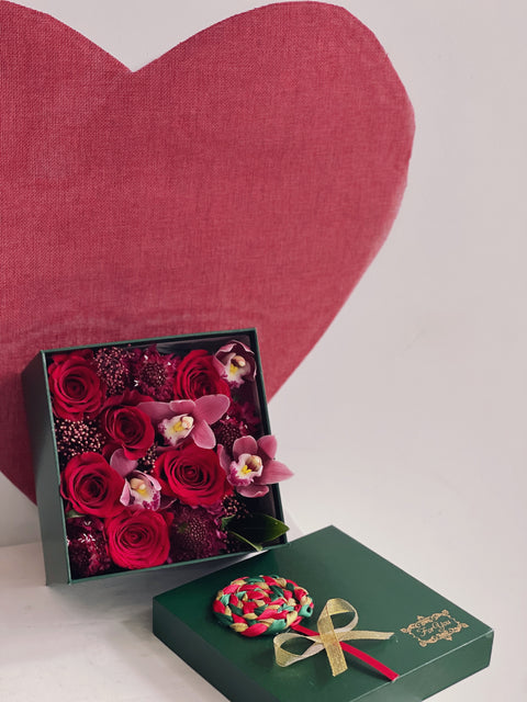 Open Love Flower Box
