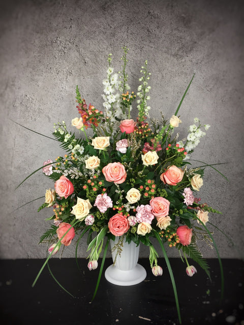 UA-3 Deluxe Harmony Colour Urn Arrangement